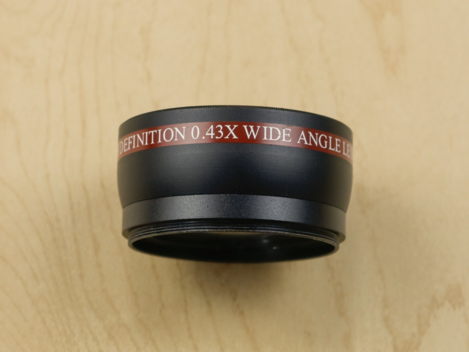 .43x Wide Angle Conversion Lens w Macro (58mm)